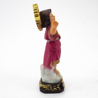 Imagem Divino Menino Jesus em Resina Importada - 13 cm | Decoração Religiosa Refinada - imagem 5