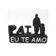 Pai Eu Te Amo - Enfeite de Mesa com Mensagem de Amor para Presentear - imagem 4