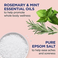 Dr. Teal's Epsom solução de molho de sal, alecrim e menta, 1,4 l - imagem 3