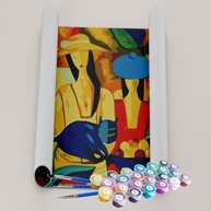 Kit Pintura Terapêutica para Mulheres - Arte Abstrata com Benefícios Emocionais e Mentais - imagem 3