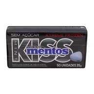 Mentos Kiss Xtreme Frozen: Explosão de Menta! - imagem 1