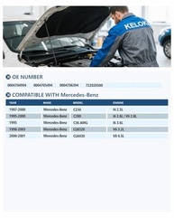 Módulo Bomba Combustível Elétrica KELOKE para Mercedes-Benz CLK320, CLK430, C230, C280, C36 AMG - Peça de Reposição OEM 0004704994 - imagem 3