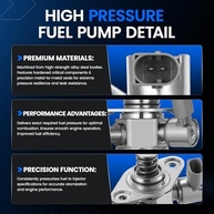 Bomba de Combustível Alta Pressão M73133 para Mercedes-Benz C300, C350, E350, E400, GLE350, GLK350, ML350, R350, SLK350 - imagem 4