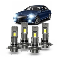 Kit Lâmpadas LED H7 para Mercedes-Benz C250/C300/C350: 600% Mais Brilho, Plug and Play, Durabilidade Extrema - imagem 2