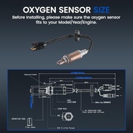 Sensor de Oxigênio O2 13915 para Mercedes-Benz 190E (1984-1993) - Desempenho e Durabilidade Garantidos - imagem 4