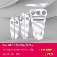 Película Protetora TPU Invisível para GPS Mercedes-Benz GLC W203 (2020-2023) - Alta Definição e Durabilidade - imagem 3