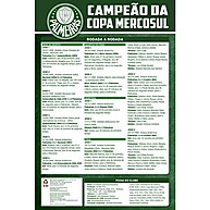Palmeiras Campeão 98: Pôster Histórico Mercosul - imagem 2