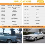Bomba de Combustível Mecânica para Ford Mustang, Torino, Galaxie e Mercury Cougar | M6588 - imagem 3