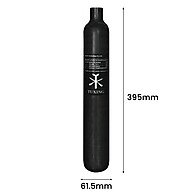 Cilindro PCP 300Bar: Fibra de Carbono para Mergulho - imagem 2