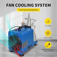 Compressor de Ar PCP YONGHENG 300Bar 30Mpa - Alta Pressão para Rifles e Mergulho (220V) - imagem 5