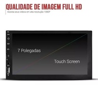 Central Multimídia 7" Corsa, Meriva, Montana e Vectra 2002-2012 - Tela Touch HD e Câmera de Ré - imagem 5