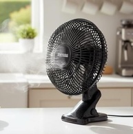 Ventilador de Mesa Portátil 127V 25W com Oscilação Automática, 2 Velocidades e Design Silencioso - Sortido - imagem 3