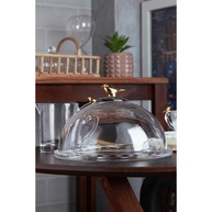 Queijeira Wolff Golden Bird 20cm: Elegância à Mesa - imagem 2
