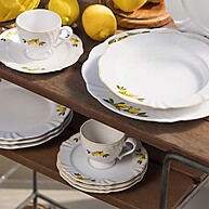 Pratos Fundos Oxford Soleil Limoni: Elegância à Mesa - imagem 2