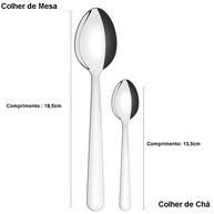 Faqueiro Inox Tramontina Búzios 48 Peças: Elegância à Mesa - imagem 2