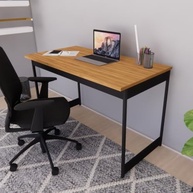 Mesa de Escritório Estilo Industrial 116cm Bia Camaleão - Design Moderno para Home Office - imagem 3
