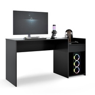 Mesa para Computador Gamer com Gaveta e Nicho para CPU - Eros Preto - imagem 1