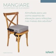 Almofada de Elevação Infantil Mangiare - Segurança e Conforto na Mesa dos Adultos - imagem 4