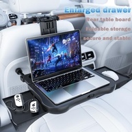 Mesa Expansível para Carro: Seu Escritório/Refeitório Móvel no Banco Traseiro - imagem 3