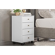 Mesa Cabeceira Casal 4 Gavetas: Organize com Estilo! - imagem 1