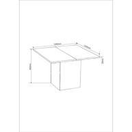 Conjunto de Jantar Panama: 8 Cadeiras + Mesa! - imagem 2