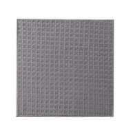 Guardanapos de Mesa Cinza Waffle em Algodão - 25x25 cm - Pano de Limpeza Multiuso para Cozinha - imagem 1