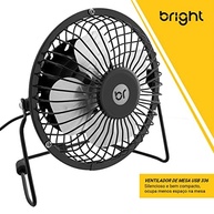 Ventilador USB de Mesa com Ajuste 360° | Conexão PC/Notebook - imagem 4
