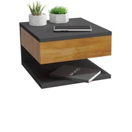 Mesa de Cabeceira Preto e Freijó: Design e Praticidade - imagem 1