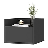 Mesa de Cabeceira Suspensa 40cm: Praticidade e Estilo - imagem 1