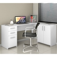 Mesa de Canto Office: Seu Escritório Completo! - imagem 1