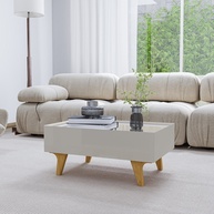 Mesa de Centro Off White Sena: Elegância e Praticidade - imagem 1