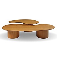 Mesa de Centro Orgânica Vincent: Design e Versatilidade - imagem 1