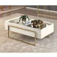 Mesa de Centro Suri: Elegância Off White - imagem 1