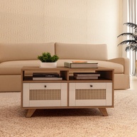 Mesa de Centro Trama: Elegância e Organização - imagem 1
