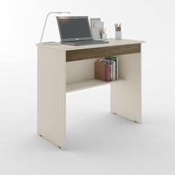Escrivaninha com Gaveta e Prateleira - Mesa de Computador Moderna para Estudo e Escritório - imagem 5
