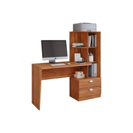 Mesa de Computador Elisa com 2 Gavetas e 6 Nichos Cinamomo - imagem 1