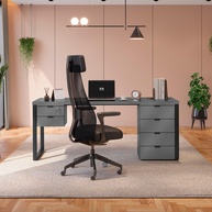 Mesa de Diretor Kappesberg Office Platinum 190cm - imagem 1