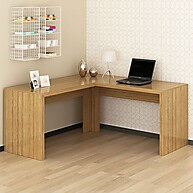 Mesa de Escritório Angular Amendoa ME4116 - imagem 1