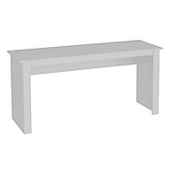 Mesa de Escritório Badesh Branca – Organização e Estilo - imagem 1