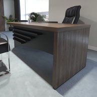 Mesa de Escritório Diretor Artany: Elegância e Funcionalidade - imagem 1