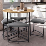 Mesa de Jantar 4 Lugares: Design e Praticidade - imagem 1