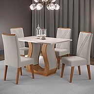 Mesa de Jantar 4 Lugares: Elegância para sua Casa - imagem 1