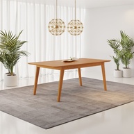 Mesa de Jantar 6 Lugares Cinamomo: Elegância e Praticidade - imagem 1