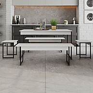 Mesa de Jantar 6 Lugares: Conforto e Estilo - imagem 1