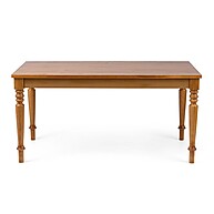 Mesa de Jantar 6 Lugares: Elegância em Madeira Maciça - imagem 1