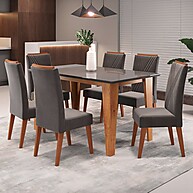 Mesa de Jantar 6 Lugares Sport: Elegância e Durabilidade - imagem 1