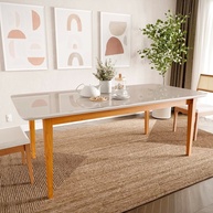 Mesa de Jantar 8 Lugares: Elegância e Conforto - imagem 1