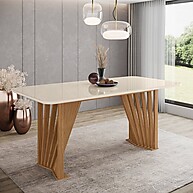 Mesa de Jantar Adriana 180cm: Elegância e Modernidade - imagem 1