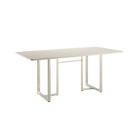 Mesa de Jantar Arcadia: Elegância em Vidro 160cm - imagem 1