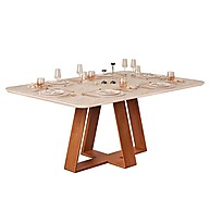 Mesa de Jantar Celeste: Design e Qualidade - imagem 1